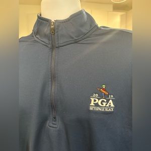 Navy 1/4 zip 9/10 condition